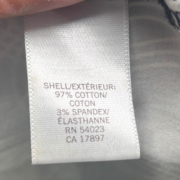 Banana Republic Factory Black White‎ Print Miniskirt 10 Circles Cotton Blend - Picture 8 of 9